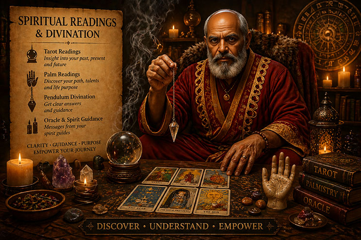 Spiritual Readings and Divination - Louis Voodoo Priest
